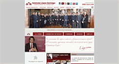 Desktop Screenshot of lopez-santiago.com